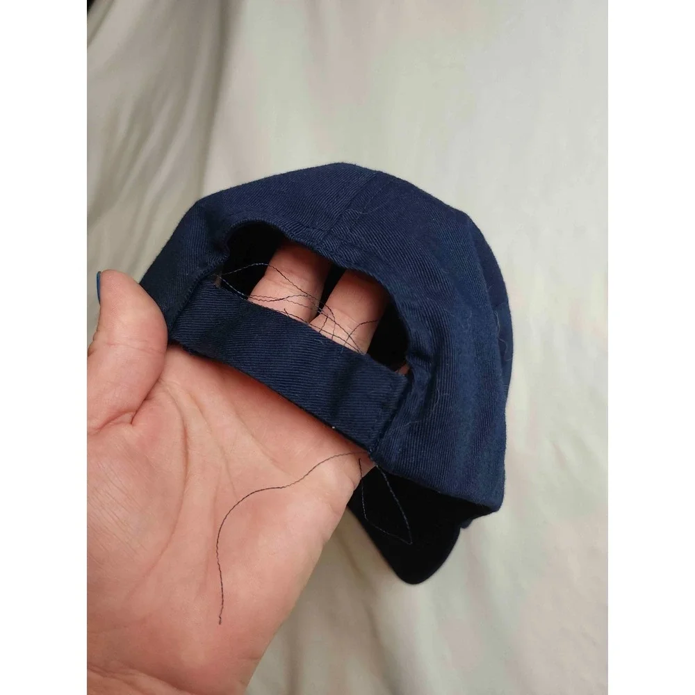 Boy Scouts of America Tiger Cub Scout Uniform Cap Hat Navy Orange Embroidered